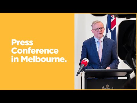 Press Conference in Melbourne