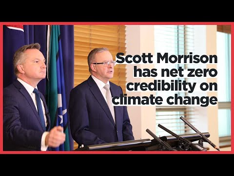 Scott Morrison has net zero credibility on climate change