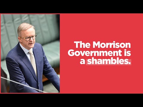 The Morrison Government is a shambles