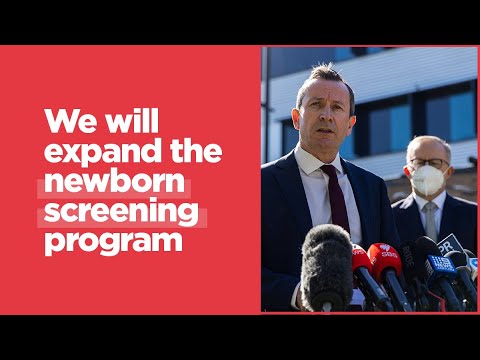 We will expand the newborn screening program | LIVE from WA with Mark McGowan