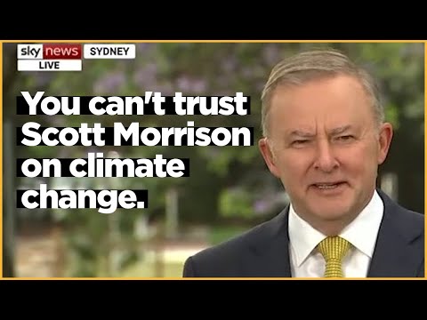 You can't trust Scott Morrison on climate change