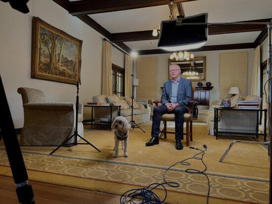Think Toto was trying to help during my @SkyNewsAust interview this af...