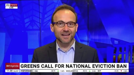 Australian Greens: Adam Bandt: We need a national eviction ban (a real one this time)
