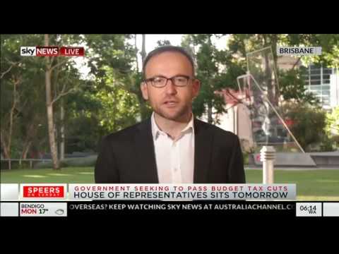 Adam on David Speers discussing Tax Cuts