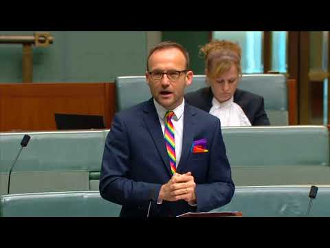 Adam speaks on the historic Marriage Equality Bill - 2017