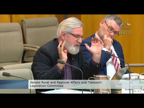 Andrew Bartlett Estimates Questions on Emu Swamp Dam