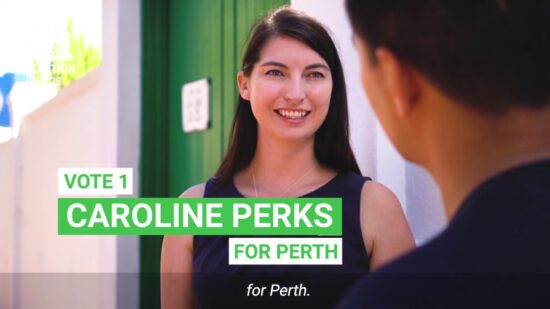 Caroline Perks, Integrity, Vision and Action for Perth