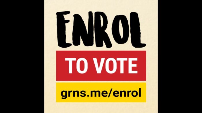 Enrol to Vote!