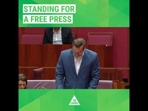 Greens motion on press freedom and the disappearance of Jamal Khashoggi