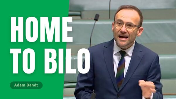 Australian Greens: #HomeToBilo
