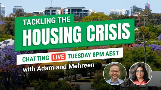 Live from Lockdown: the Housing Crisis - with Adam Bandt and Mehreen Faruqi
