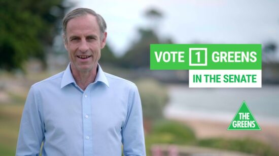 Nick McKim, Greens Senator for Tasmania