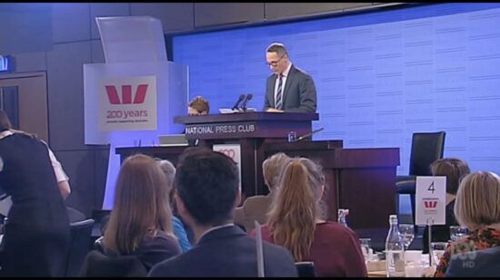 Richard at the National Press Club