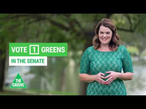 Australian Greens: Sarah Hanson-Young, Greens Senator for South Australia