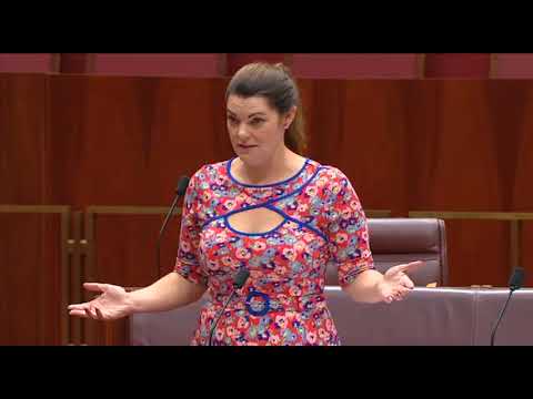 Sarah Hanson-Young defends Great Australian Bight in the Senate