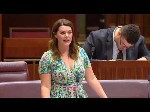 Sarah Hanson-Young's speech on institutional child abuse