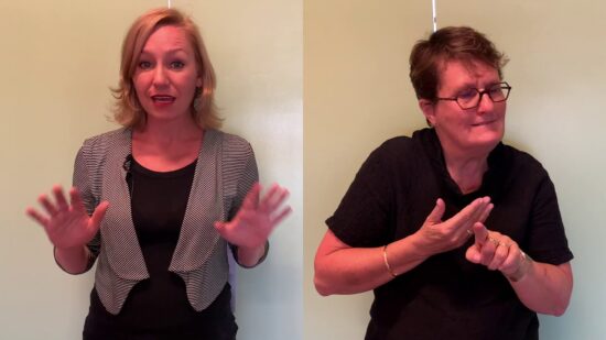 Senator Larissa Waters - Sexual Violence Awareness Month 2020 (AUSLAN interpretation)