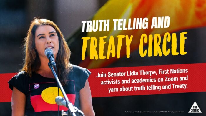 Australian Greens: Truth Telling & Treaty Circle