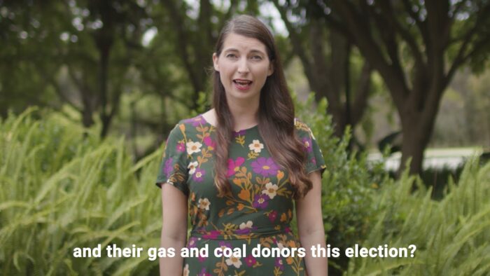 We're funded by the community, not coal & gas corporations