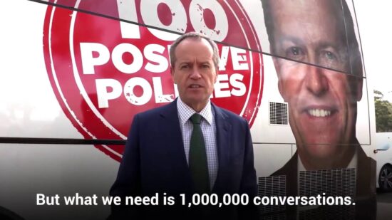 Australian Labor Party: 1,000,000 conversations