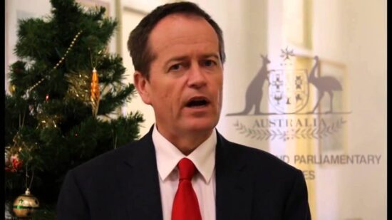 Australian Labor Party: Bill’s Christmas Message 2014
