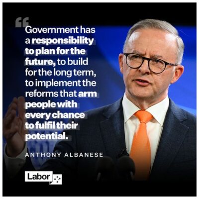 In case you missed it, Anthony Albanese's Nation Press Club speech is ...