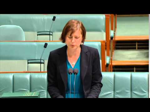 Julie Collins addresses Parliament on the passing of Gough Whitlam