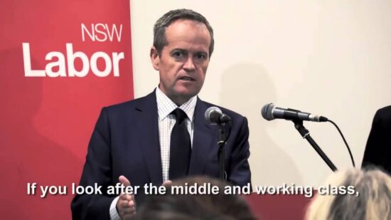 Labor will fight for working & middle class Australians