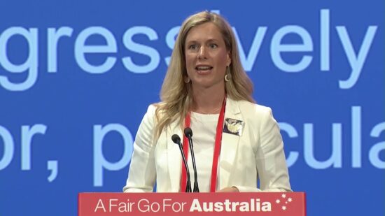 Rebecca White - Labor's National Conference