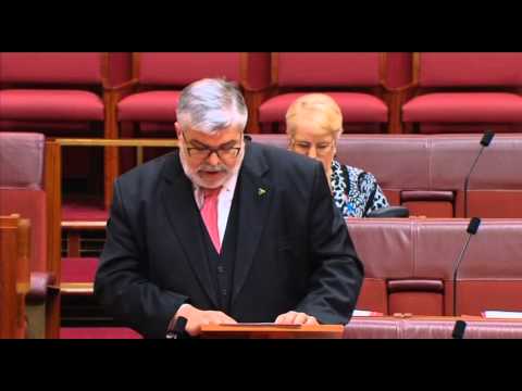 Senator Kim Carr addresses Parliament on the passing of Gough Whitlam