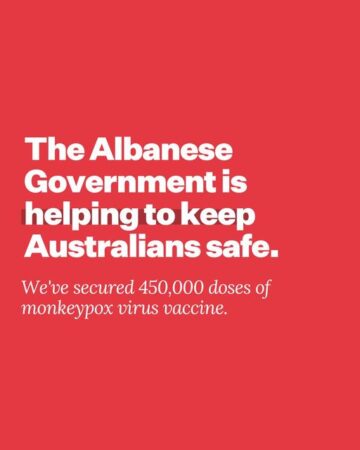 The Albanese Government has secured 450,000 doses of the new third-gen...