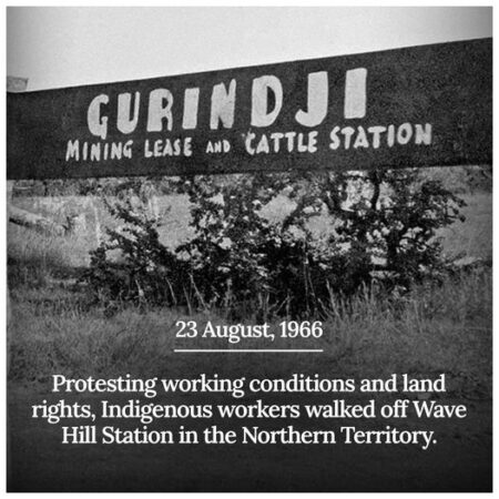 The Wave Hill walk-off, also known as the Gurindji strike, was a walk-...