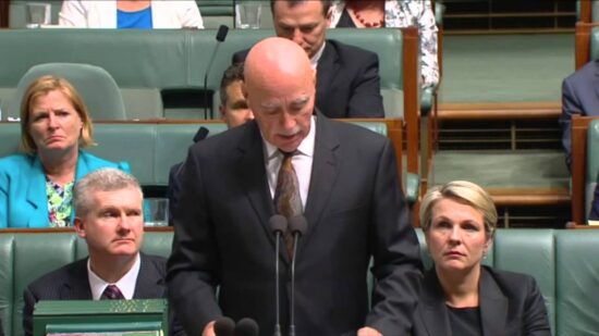 Warren Snowdon addresses Parliament on the passing of Gough Whitlam