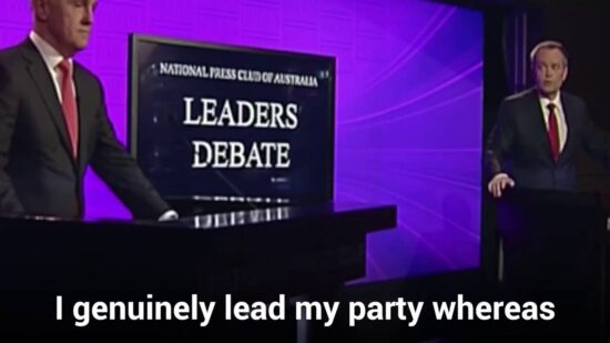 Who leads Mr. Turnbull?
