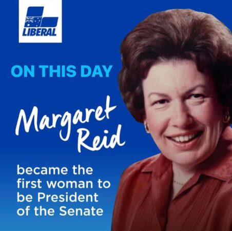 Canberra Liberals: On this day in 1996 Senator for the ACT the Hon Margaret Reid AO becam…