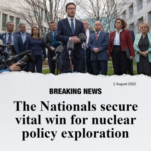 Big win for The Nats and common sense. The Coalition has adopted our c...