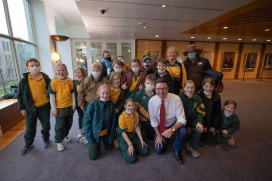 Catching up with Thallon State School (just about the whole school!) a...