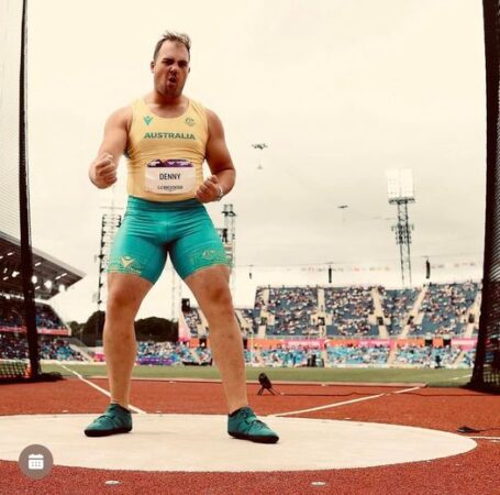 Discus Gold for Denny & Allora! Congratulations to Matthew Denny w...