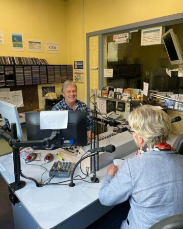 I was very lucky to see Peter Weeks from UGFM - Radio Murrindindi on F...