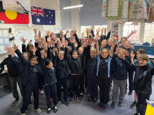 It was questions galore with the St Joseph’s Primary Grade 5 and 6 stu...