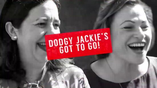 Dodgy Jackie's got to go.