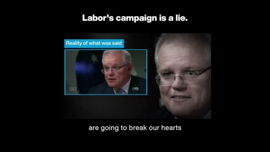 Labor's Campaign is a Lie.