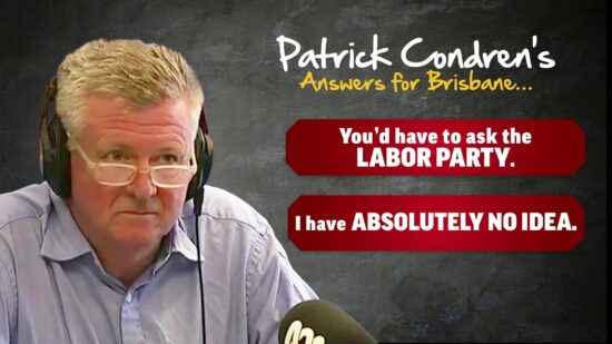 Patrick Condren has "absolutely no idea."