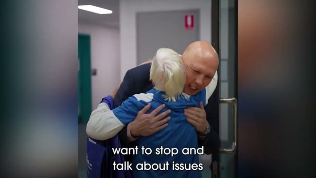 LNP – Liberal National Party: Peter Dutton’s seniors’ expo in Dickson