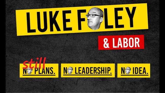 Luke Foley and Labor: Still no plans.