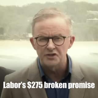 Albanese promised again and again to lower power prices by $275. He's ...