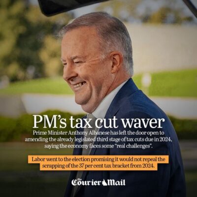 Is Albanese preparing to break another election promise?...