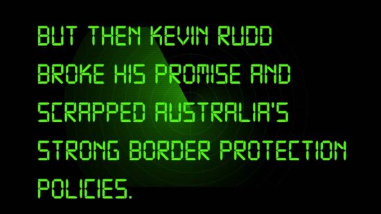 Liberal Party of Australia: Kevin Rudd Flip Flops on Boats
