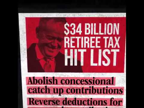 Labor's Retiree Tax would punish Australians.