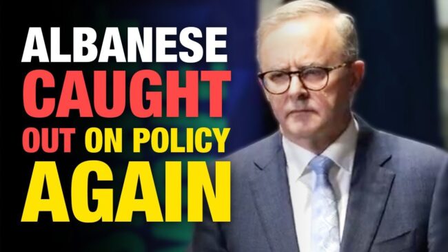 SHOCKING MOMENT: Albanese CAUGHT not knowing his own policies yet again.